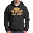 Cribbage Legend Kartenspiel Spieler V2 Hoodie