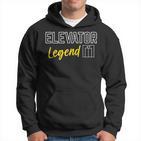 Elevator Legend Aufzug Techniker Hoodie