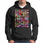 Flaggen Der Welt Spruch Geschenk Reisen Weltreise Geschenkid Hoodie