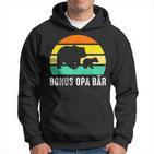 Herren Opa Bär Bonus Opa Bär Hoodie