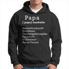 Herren Papa Liebe Geburtstag Geschenk Hoodie