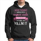 Ich Bin Ein Super Netten Lehrer-Lehrer Hoodie