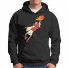 Jesus Spielt Basketball Hoodie