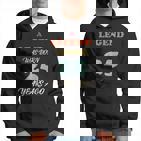 A Legend Was Born Jahrestag Vintage Farben Hoodie