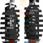 A Legend Was Born Jahrestag Vintage Farben Hoodie