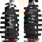 A Legend Was Born Jahrestag Vintage Farben Hoodie