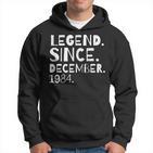 Legend Since December 1984 Geburtstag Bruder Schwester Hoodie