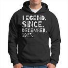 Legende Seit Dezember 1983 Geburtstagsfeier Männer Frauen Hoodie