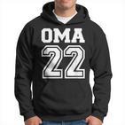 Oma 2022 Schwangerschaft Verkünden V2 Hoodie