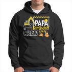 Papa Geburtstag Crew Bauhemden Geschenk Geburtstag Hoodie