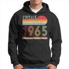 Retro Vintage 1965 Geburtstag Hoodie für Männer und Frauen