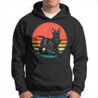 Scottish Terrier Hundeliebhaber Im Retro-Stil 70Er-Jahre Hoodie