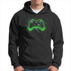 Video Game Controller Shock Lightning Bolt Gaming Gamer Hoodie