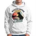 Bester Hunde Opa Aller Zeiten Hoodie, Lustiges Haustier Motiv