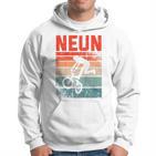 BMX Fahrer Fan Hoodie für Kinder, Vintage 9. Geburtstag Junge