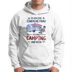 Camping Ich Bin Einfache Frau Hoodie