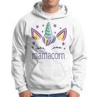 Damen Mamacorn Einhorn Geburtstag Süß Muttertag Hoodie