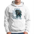 Personalisiertes Stefan Hoodie mit Wolf & Sturm, Ich bin der Sturm Motiv