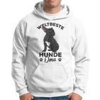 Weltbeste Hunde-Oma Französische Bulldogge Tee, Frenchie Frauchen Hoodie