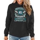 45 Geburtstag Lustig Offiziell 45 Ich Kann AllesSchatz Frauen Hoodie