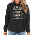 74. Geburtstag Vintage 1949 Hoodie für Männer & Frauen