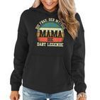 Dart Mama Mutter Dartsspieler Darts Frauen Hoodie