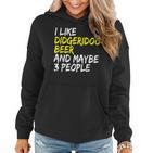 Didgeridoo Spruch Australien I Like Beer  Didgeridoo Frauen Hoodie