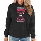 Feuerwehrfrau Mama Feuerwehr Mutter Muttertag Frauen Hoodie