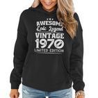 Gebaut Im 70Er Vintage Original Epische Legende Frauen Hoodie