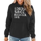 Geburtstagslegende Dezember 1985 Hoodie, Retro Geburtstagshirt