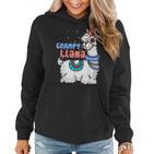 Grampy Lama Passender Familien-Weihnachts-Pyjama Geschenke Frauen Hoodie