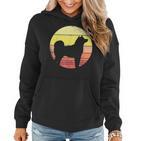 Großer Shiba Inu Silhouette Japan Dogecoin Hund Frauen Hoodie