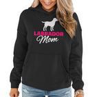 Labrador Mom Hoodie mit Hunde-Silhouette, Ideal für Hundefreundinnen