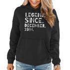 Legende Seit Dezember 1984 Hoodie, Geburtstags-Hoodie für Männer und Frauen