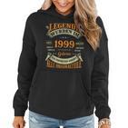 Legenden Wurden Im 1999 Geboren 24 Geburtstag 24 Jahre Frauen Hoodie