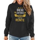 Lokführer Rentner Hoodie - Eisenbahn Legende in Rente