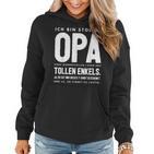 Opa Enkel Team Hoodie, Lustiges Spruch Geburtstag