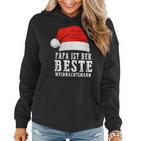 Papa Claus Merry Christmas Santa Mütze Frauen Hoodie