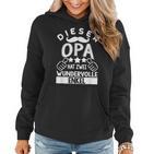 Stolzer Opa Enkel Für Großvater Und Opi Frauen Hoodie