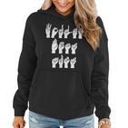 Worlds Best Aunt Zeichensprache Fingerzauber Asl Für Frauen Frauen Hoodie