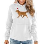 Lustiges Golden Retriever Weihnachts-Hoodie, Hunde-Design Tee