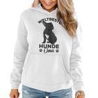 Weltbeste Hunde-Oma Französische Bulldogge Tee, Frenchie Frauchen Hoodie