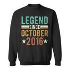 06 Years Old Legend Since Oktober 2016 Trikot 6 Jahr Sweatshirt