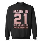 100 Geburtstag Geschenk Frau Mann Alter 100 Jahre Alte Oma V2 Sweatshirt