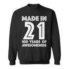 100. Geburtstag Sweatshirt: Geschenk für 100-jährige Frauen und Omas