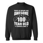100 Geburtstag Tolles Geschenk Für Ihre 100 Jahre Alte Oma Sweatshirt