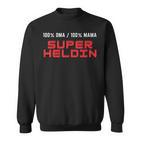 100 Oma 100 Mama Superheldin Sweatshirt