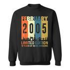 18 Limitierte Auflage Hergestellt Im Februar 2005 18 Sweatshirt