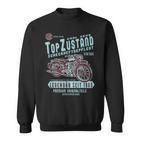 1965 Biker Top Zustand Legendär Legende Bike Geburtstag Sweatshirt