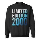 22 Geburtstag Mann 22 Jahre Geschenk Limited Edition 2000 Sweatshirt